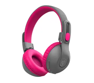 JLab JBuddies Studio 2 Wireless Nauszne Dla dzieci Bluetooth 5.3 Szaro-różowy - ⚡ EURO HIT CENOWY! ⚡