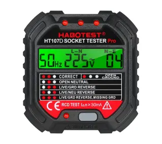 Habotest HT107D Czarny