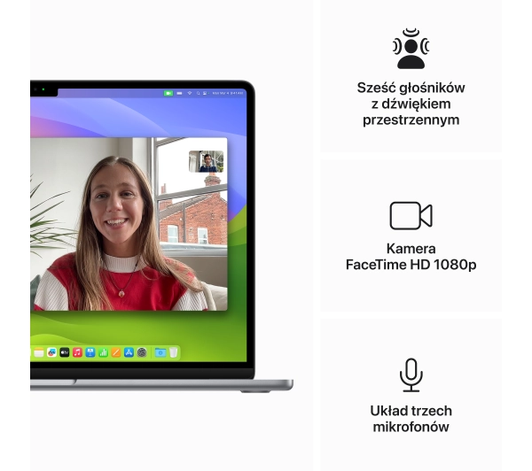 Apple MacBook Air 2024 15,3" M3 24GB RAM 512GB Dysk macOS Gwiezdna Szarość - Kup na Raty - RRSO 0%