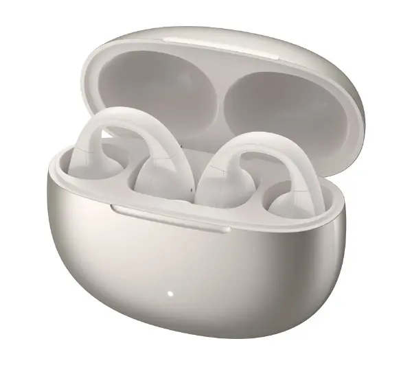 Edifier Comfo C Otwarte Konstrukcja klipsa Bluetooth 5.4 Funkcje AI Perłowy
