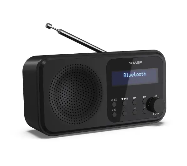 Sharp Tokyo DR-P421 BK Radio FM, DAB+ Czarny