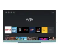 We. by LOEWE We. SEE 43 Aqua Blue 43" LED 4K Smart TV Dolby Vision Dolby Atmos HDMI 2...