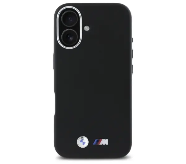 BMW M Smooth Full Wrapped Metal do iPhone 16 Czarny