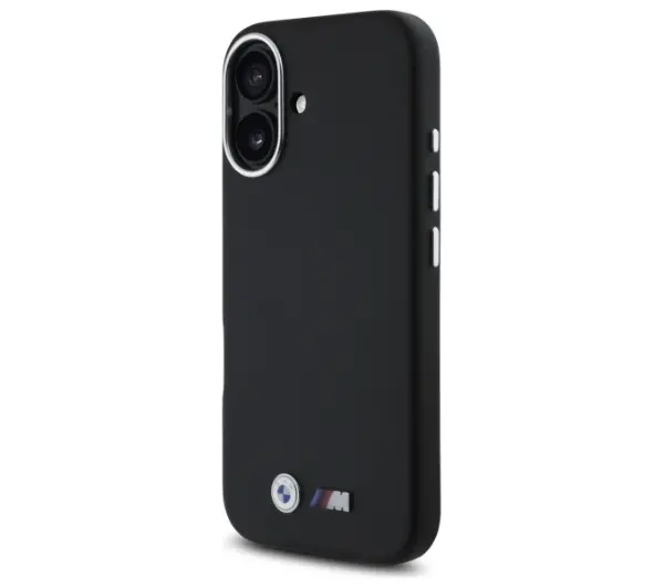 BMW M Smooth Full Wrapped Metal do iPhone 16 Czarny
