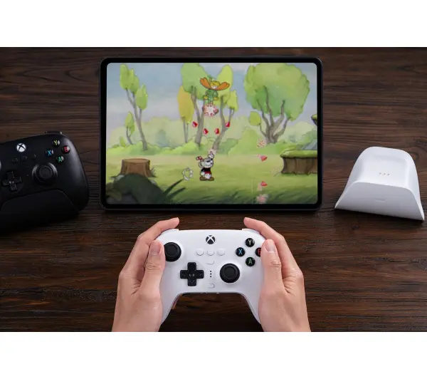 8BitDo Ultimate 3-mode Controller do PC, Xbox, Android Bezprzewodowy Biały