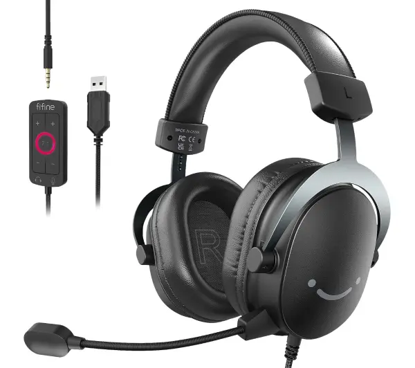 Fifine AmpliGame H9 Nauszne Czarny