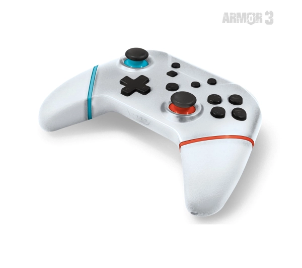 Armor3 NuChamp Wireless Game Controller do Nintendo Switch Bezprzewodowy Biały