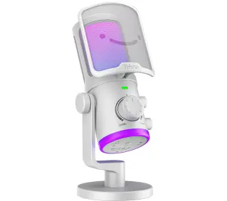 Fifine AmpliGame AM6W Przewodowy Pojemnościowy Biały