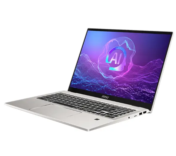 MSI Prestige A16 AI+ A3HMG-044PL OLED 16" Ryzen AI 9 365  32GB RAM 1TB Dysk SSD Win11 Srebrny Funkcje AI - Kup na Raty - RRSO 0%