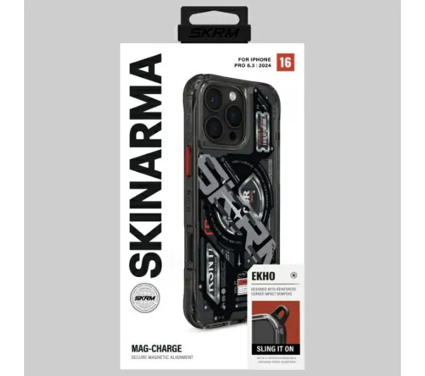 Skinarma Magnetic Charging do iPhone 16 Pro Czarny