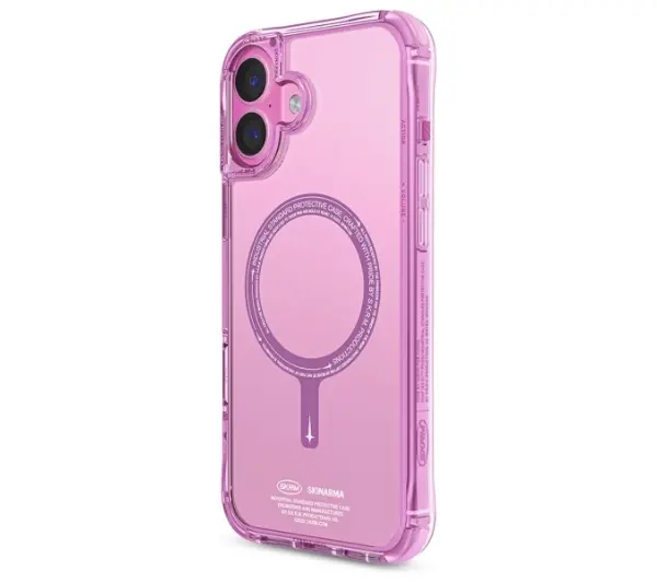 Skinarma Saido Magnetic Charging do iPhone 16 Różowy
