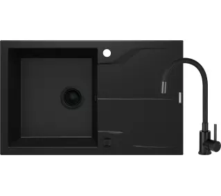 Deante Andante ZQNNN113 Nero + bateria Nero
