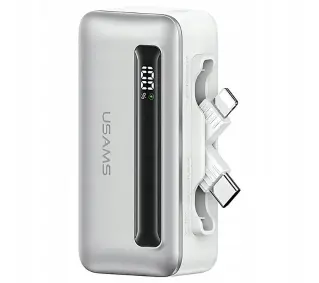 USAMS US-CD233 (4K5CD23302) 4500mAh 20W PD Fast Charge XB Series Jasnoszary