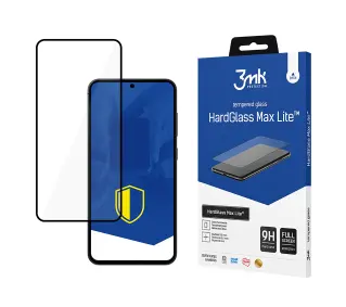 3mk HardGlass Max Lite Black do Samsung Galaxy S25