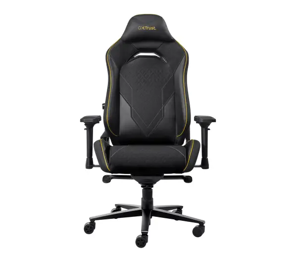 Trust GXT 721 Ruya Pro Premium do 150kg Tkanina Skóre ECO Czarny