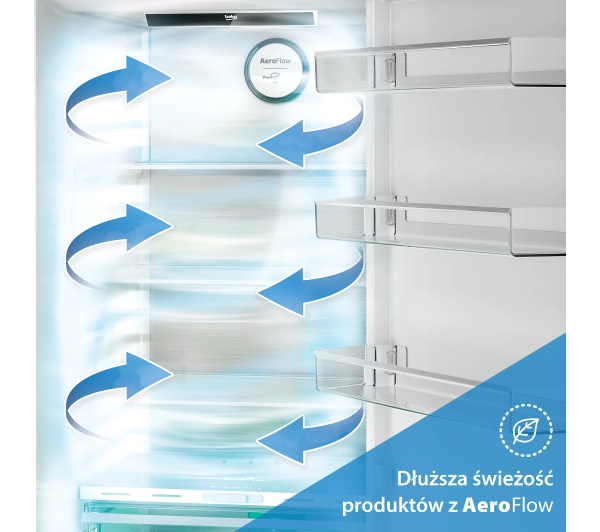 Beko b300 B3RGNA354HXB1 Pełny No Frost 203,5cm Komora świeżości Platinium Silver - TRZECI -55%, ALBO 5-TY ZA 1ZŁ - Kup na Raty - RRSO 0%