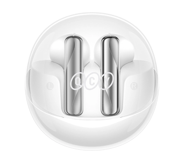 QCY AilyBuds Clear T32 Douszne Bluetooth 5.3 Biały