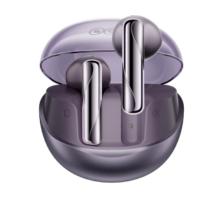 QCY AilyBuds Clear T32 Douszne Bluetooth 5.3 Fioletowy