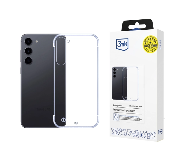 3mk Just20g Clear Case do Galaxy S23 Plus Przezroczysty