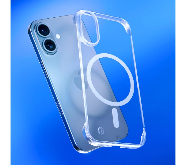 3mk Just20g Clear Case do iPhone 16 Przezroczysty
