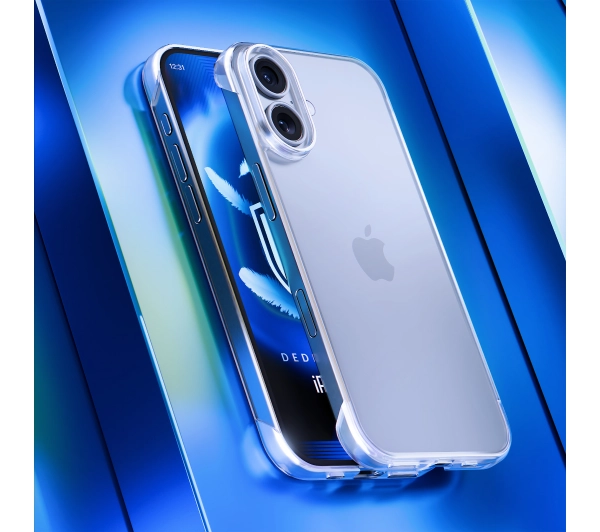 3mk Just20g Clear Case do iPhone 16 Przezroczysty