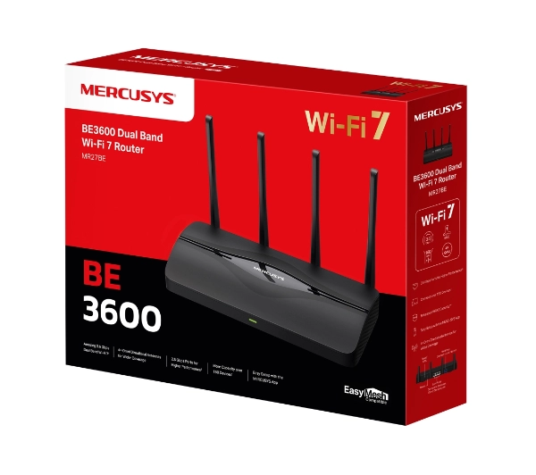 Mercusys MR27BE BE3600 Czarny