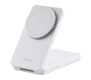 UGREEN W528 2w1 do iPhone, AirPods 20W Biały