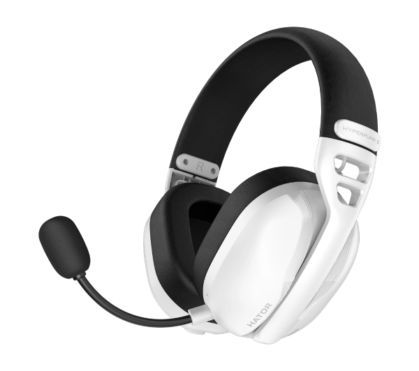 Hator Hyperpunk 3 Wireless ESH16 ANC Nauszne Biały