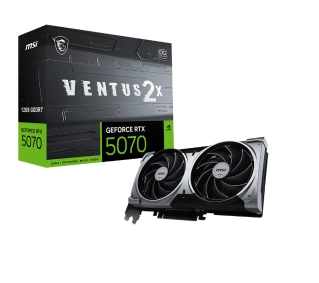 MSI GeForce RTX 5070 VENTUS 2X OC 12GB GDDR7 192bit DLSS 4 - Kup na Raty - RRSO 0%