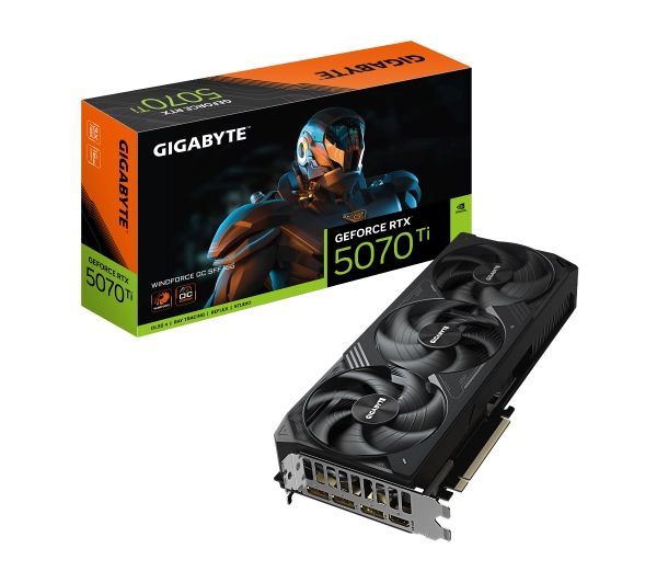Gigabyte GeForce RTX 5070 Ti WINDFORCE OC SFF 16GB GDDR7 256bit DLSS 4