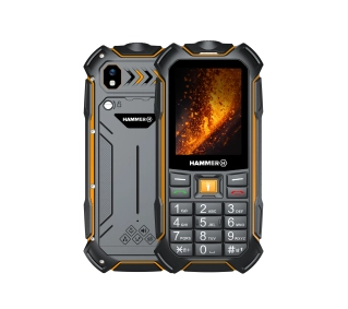HAMMER Boost 2 LTE 2,4" 2Mpix Czarno-pomarańczowy - ⚡ BESTSELLERY ⚡
