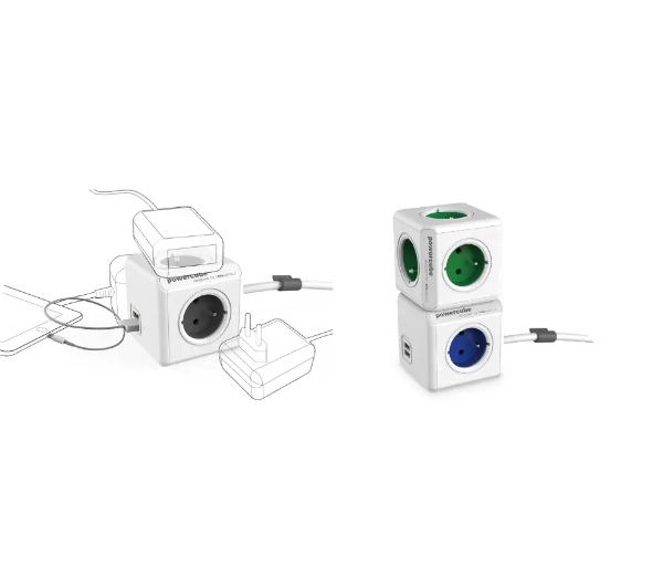 Cubenest PowerCube Extended PC520 USB PD 20W 3m Szary