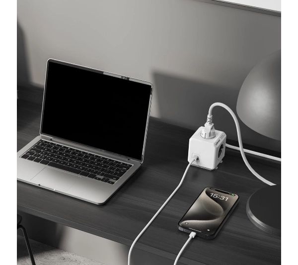 Cubenest PowerCube Extended PC520 USB PD 20W 3m Szary