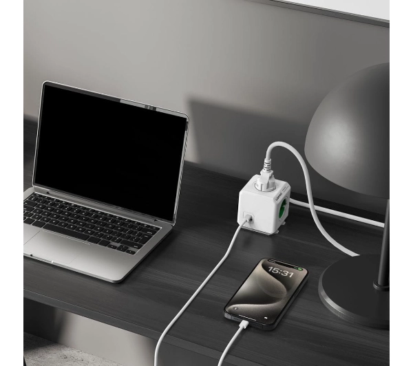 Cubenest PowerCube Extended PC420 USB PD 20W 1,5m Zielony