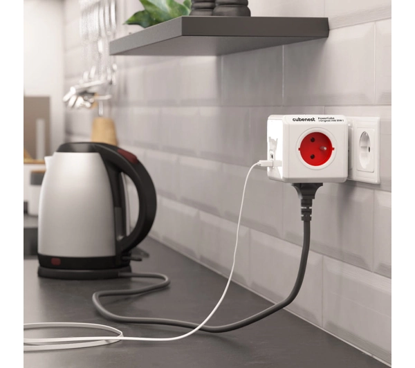 Cubenest PowerCube Original PC220 USB PD 20W Czerwony