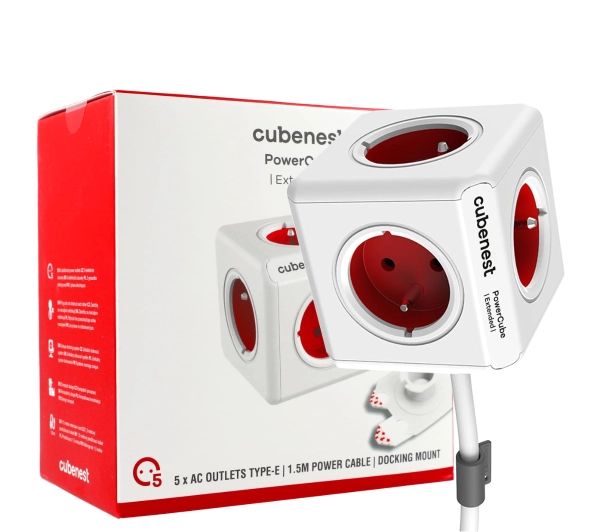 Cubenest PowerCube Extended PC320 1,5m Czerwony