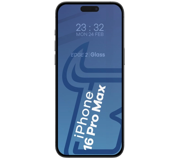 Bizon 2x szkło + szybka na aparat Edge 2 Pack do iPhone 16 Pro Max