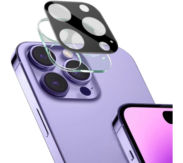 Bizon 2x szkło + szybka na aparat Edge 2 Pack do iPhone 16 Pro