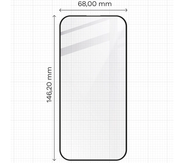 Bizon 2x szkło + szybka na aparat Edge 2 Pack do iPhone 16 Pro