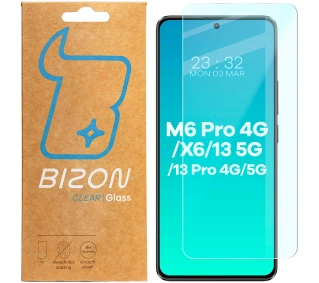 Bizon Clear 2 do Poco X6/Poco M6 Pro 4G/Redmi Note 13 5G/Redmi Note 13 Pro 4G/5G