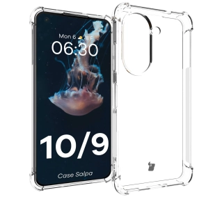 Bizon Elastyczne Salpa do Asus Zenfone 10 / 9 Przezroczysty