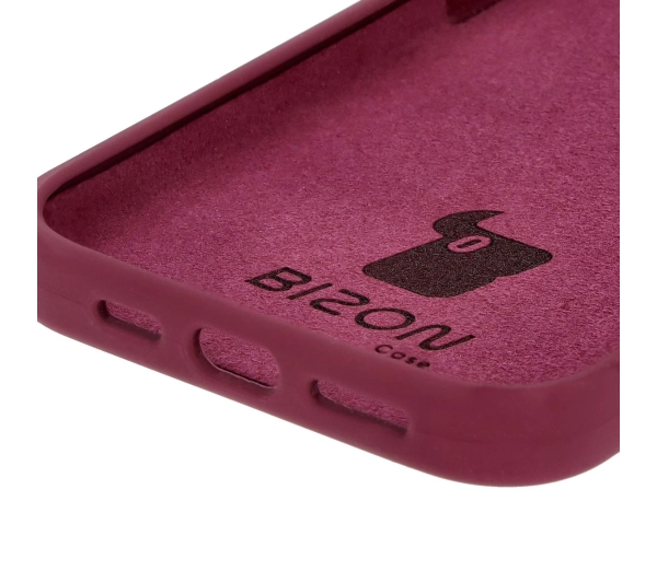Bizon Silikonowe Soft do iPhone 16 Pro Max Ciemno-fioletowy