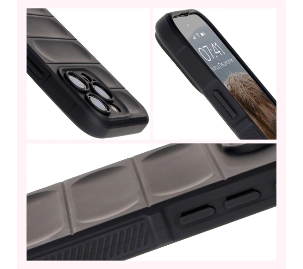 Bizon Tur do iPhone 16 Pro Czarny