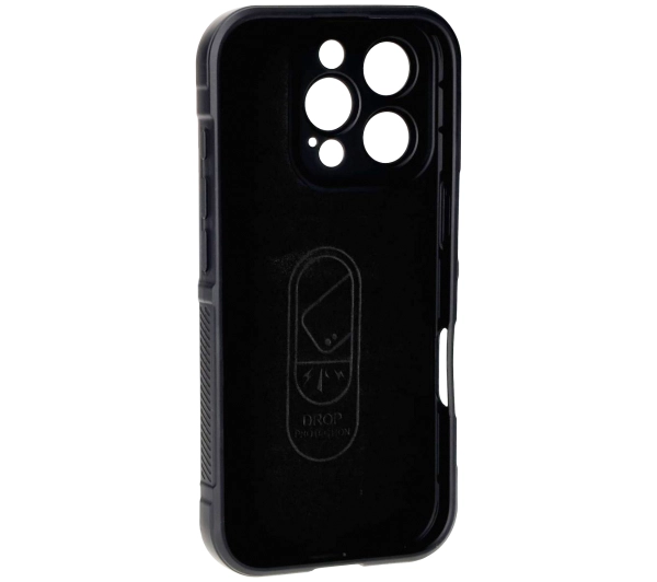 Bizon Tur do iPhone 16 Pro Czarny