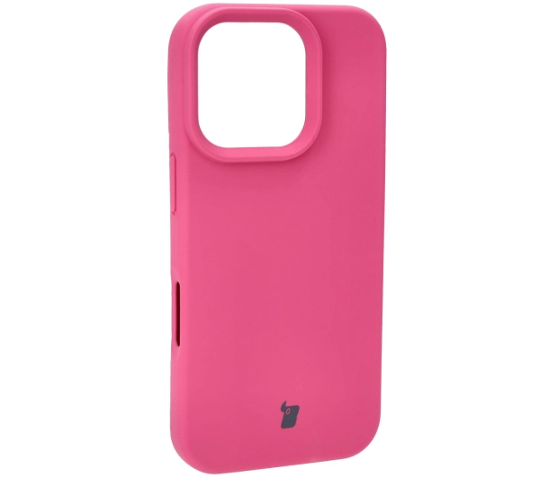 Bizon Silikonowe Soft do iPhone 16 Pro Fuksja