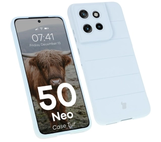 Bizon Tur do Motorola Edge 50 Neo Light Blue