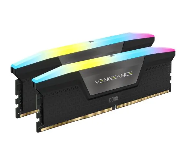 Corsair Vengeance RGB DDR5 16GB (2 x 8GB) 5200 CL40 Czarny