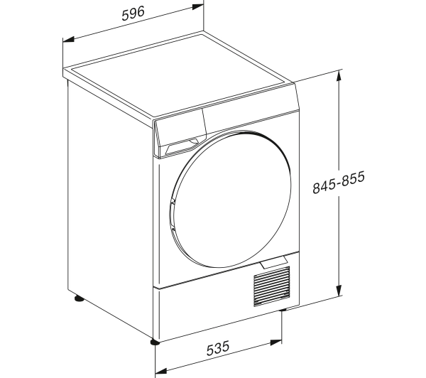 Miele TQ1000WP EU1 LW 64,3cm 9kg Zdalne sterowanie - TRZECI -55%, ALBO 5-TY ZA 1ZŁ - Kup na Raty - RRSO 0%