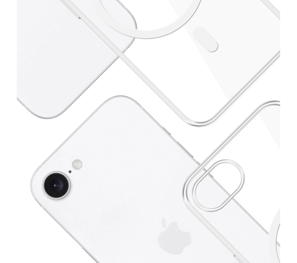 3mk Clear MagCase do iPhone 16e Przezroczysty
