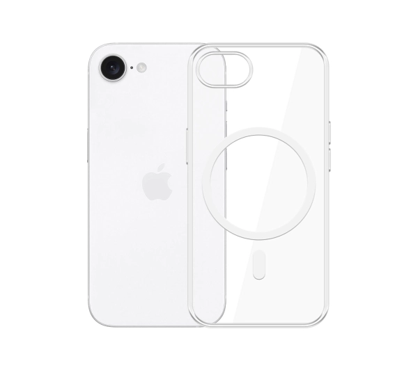 3mk Clear MagCase do iPhone 16e Przezroczysty